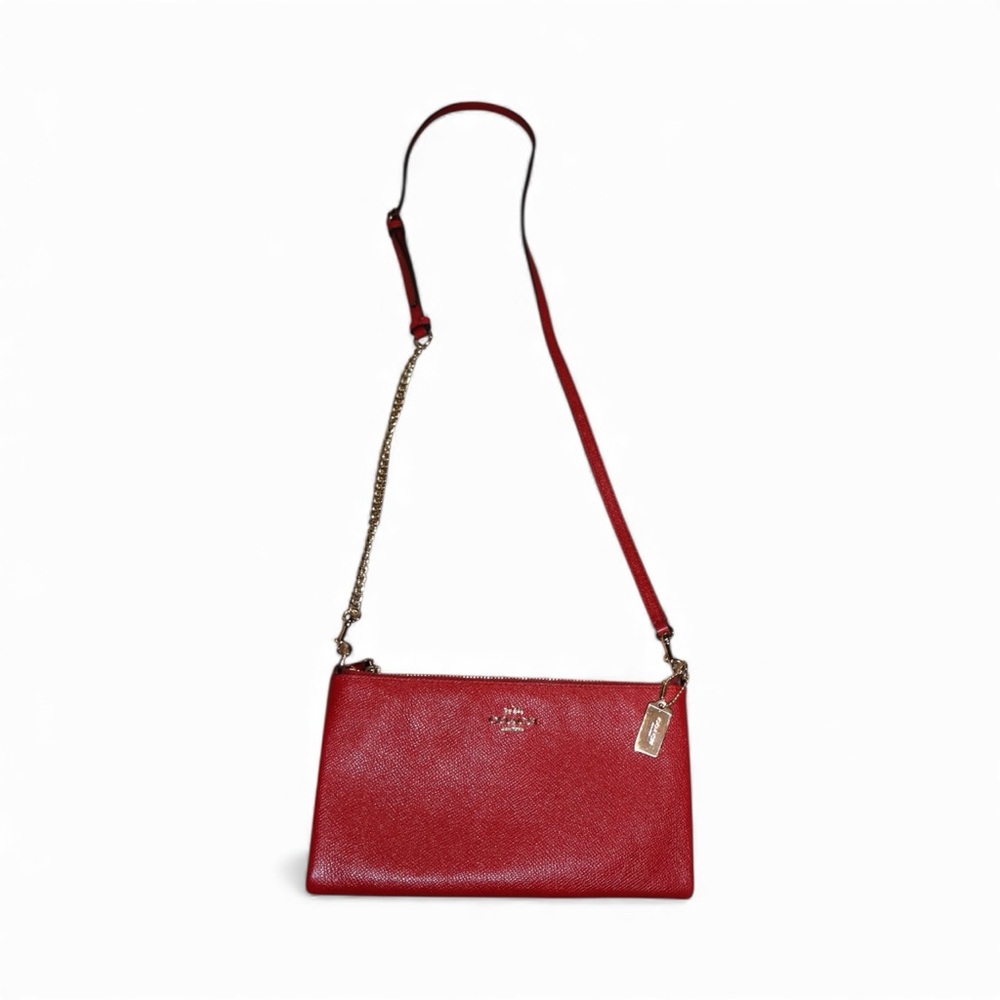 COACH Kylie mini crossbody bag RED with gold hardware